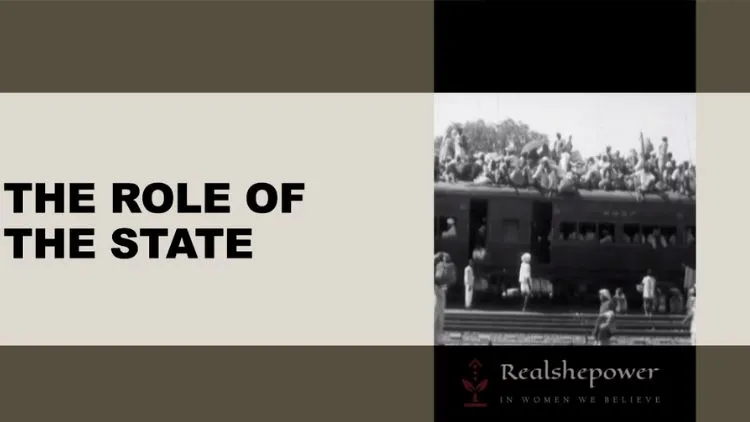 The Role Of The State In Addressing The Plight Of Women During The Partition