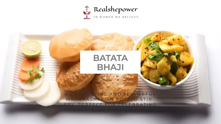A Comforting And Flavorful Maharashtrian Potato Stir-Fry, Perfect For Celebrating Gudi Padwa.