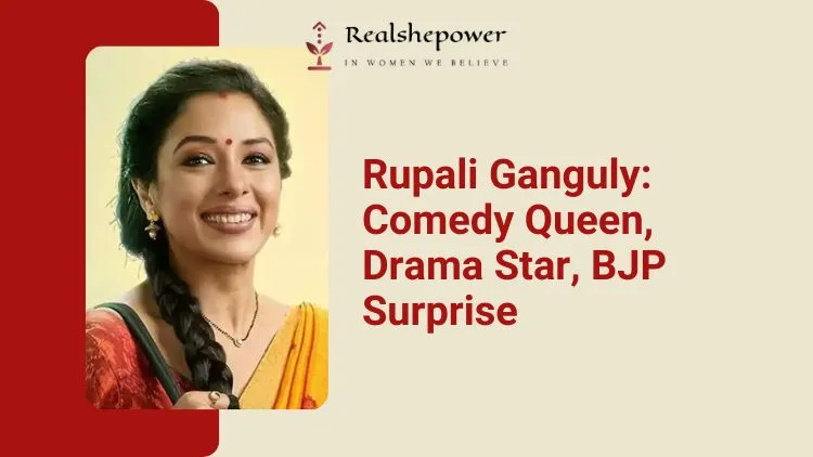 Rupali Ganguly: From Sitcom Queen To Bjp Star 1 Rupali Ganguly: From Sitcom Queen To Bjp Star