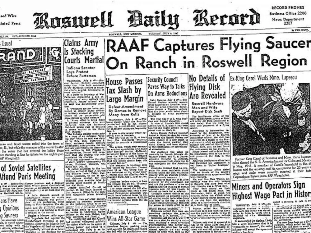 Top 10 Unsolved Mysteries That Still Haunt Us: Can You Crack The Code? 6 The Roswell Incident (1947)