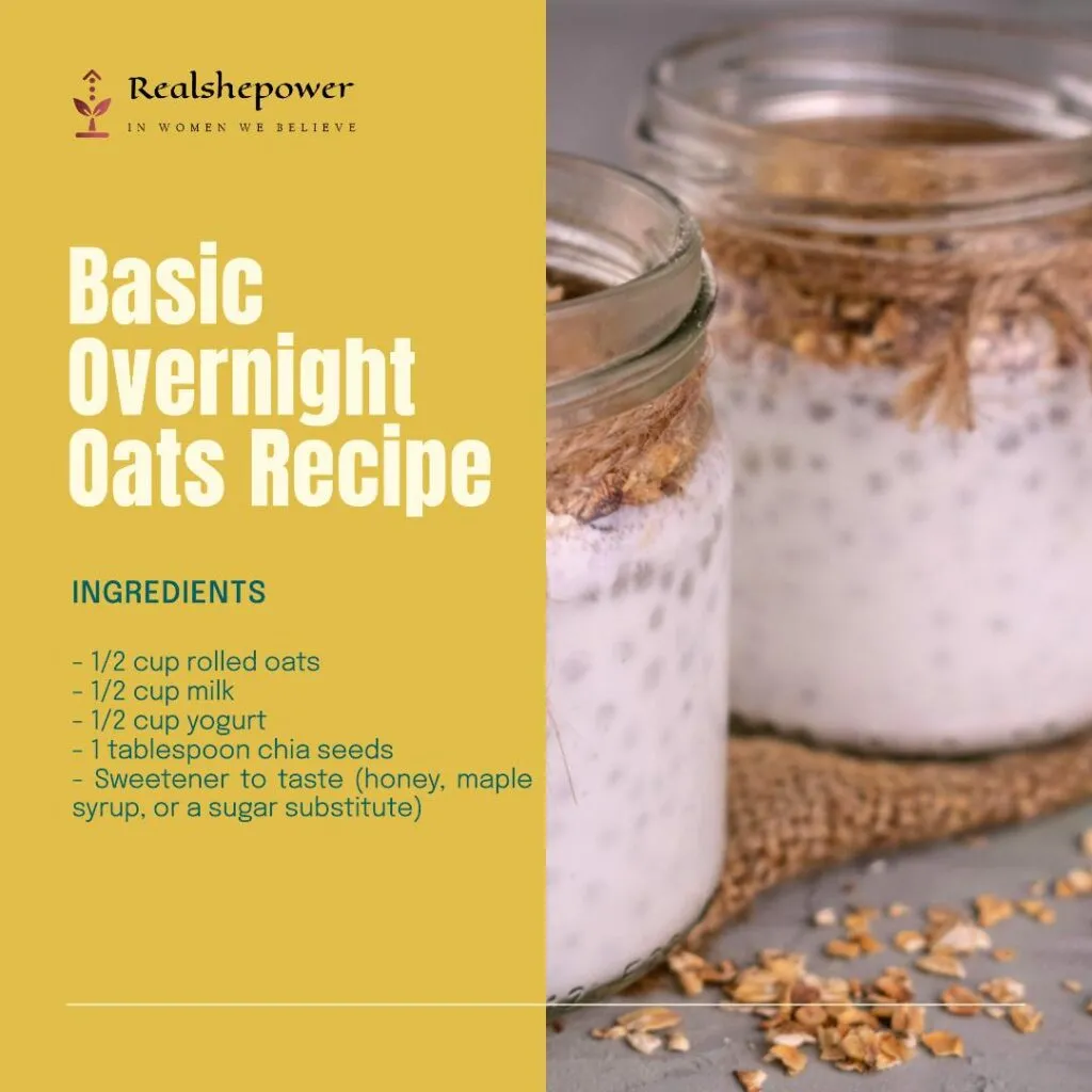 Overnight Oats: The Ultimate Breakfast Hack 2 Basic Overnight Oats Recipe