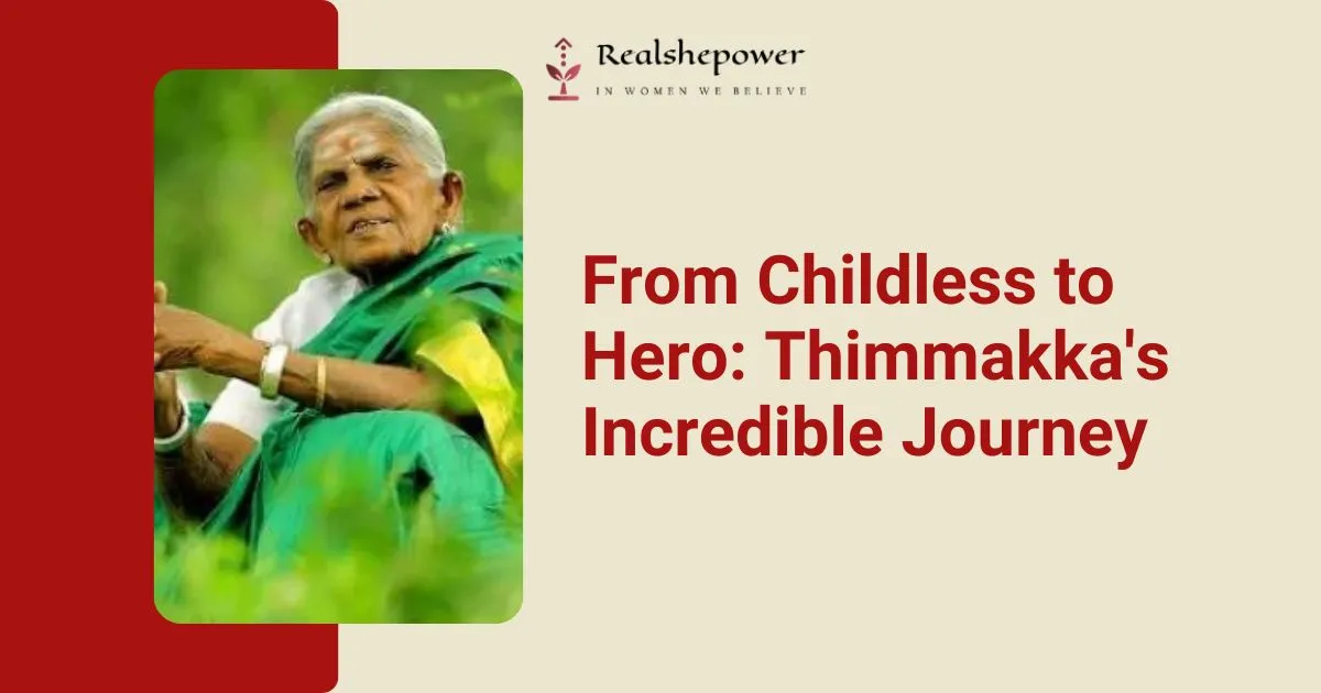 How Saalumarada Thimmakka Transformed A Barren Highway Into A Lush Paradise! 1 How Saalumarada Thimmakka Transformed A Barren Highway Into A Lush Paradise!