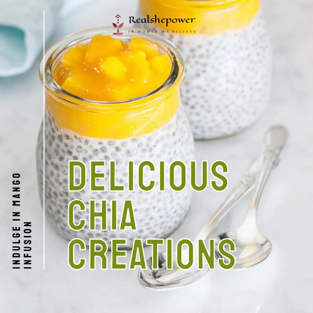 6 Guilt-Free Desserts You Won'T Believe Are Super Healthy! 6 Chia Seed Pudding With Mango