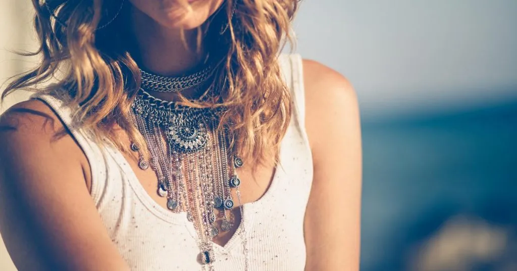 Pair A Bold Necklace With A Plain T-Shirt Or A Little Black Dress