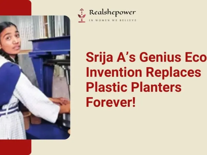 Srija A’s Revolutionary Biodegradable Pots: The Future Of Sustainable Gardening!