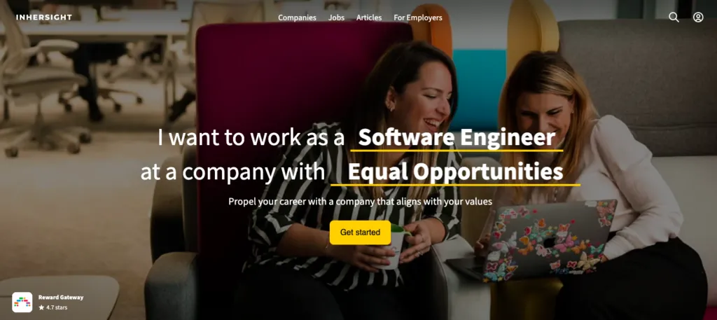 Top 5 Best Female-Friendly Job Platforms Empowering Women In The Workforce 3 Https://Www.inhersight.com/