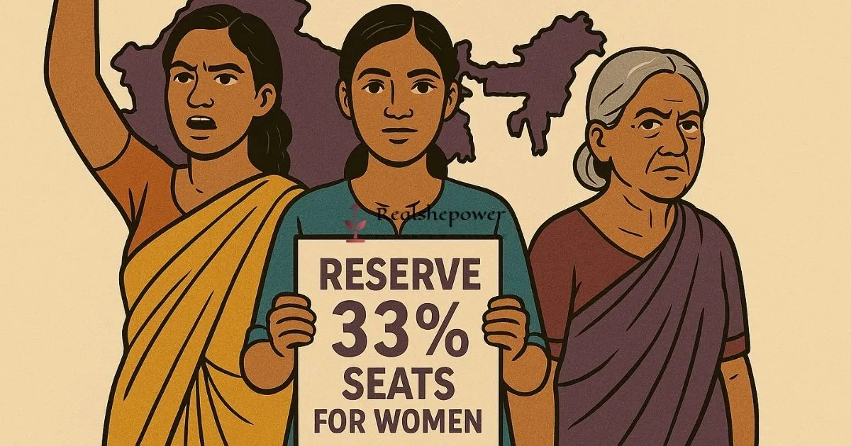 Women Reservation Bill India 33 Percent Quota Lok Sabha State Assemblies Nari Shakti Vandan Adhiniyam