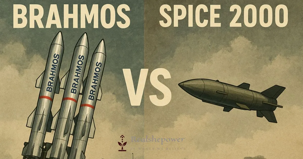 Brahmos Missiles Vs. Spice 2000 Bombs: Analyzing India’s Advanced Weaponry Evolution 1 Brahmos Missiles Vs. Spice 2000 Bombs: Analyzing India’s Advanced Weaponry Evolution