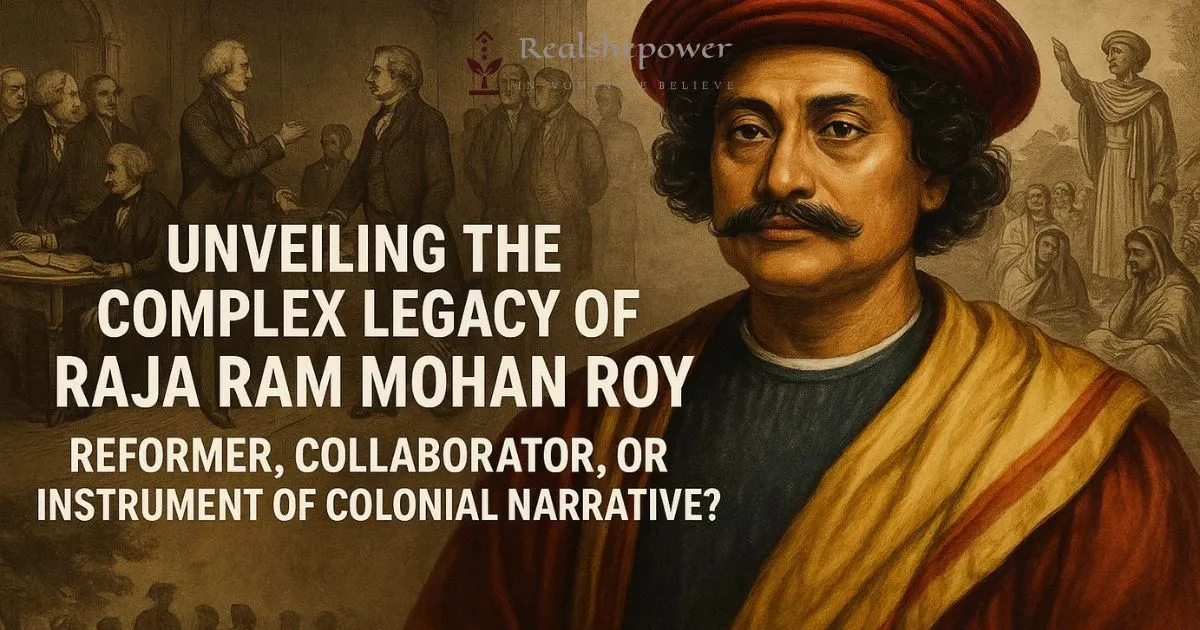 Unveiling The Complex Legacy Of Raja Ram Mohan Roy: Reformer, Collaborator, Or Instrument Of Colonial Narrative?
