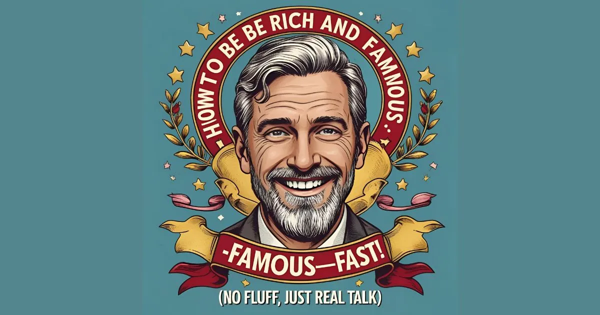 How To Be Rich And Famous Fast