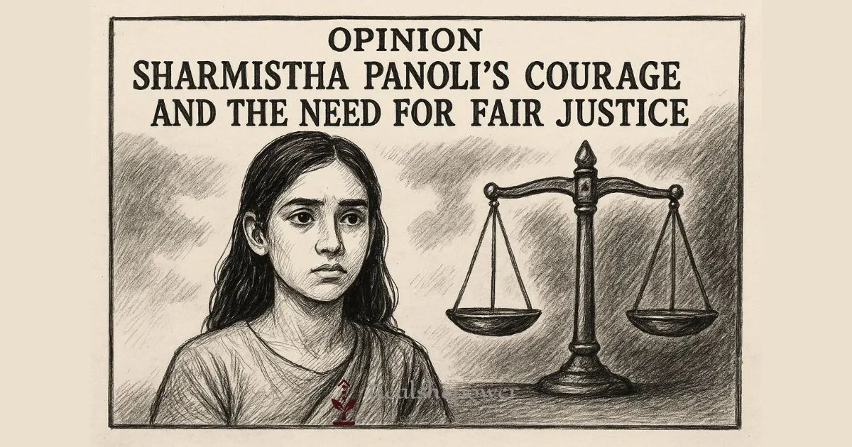 Opinion: Sharmistha Panoli’s Courage And The Need For Fair Justice