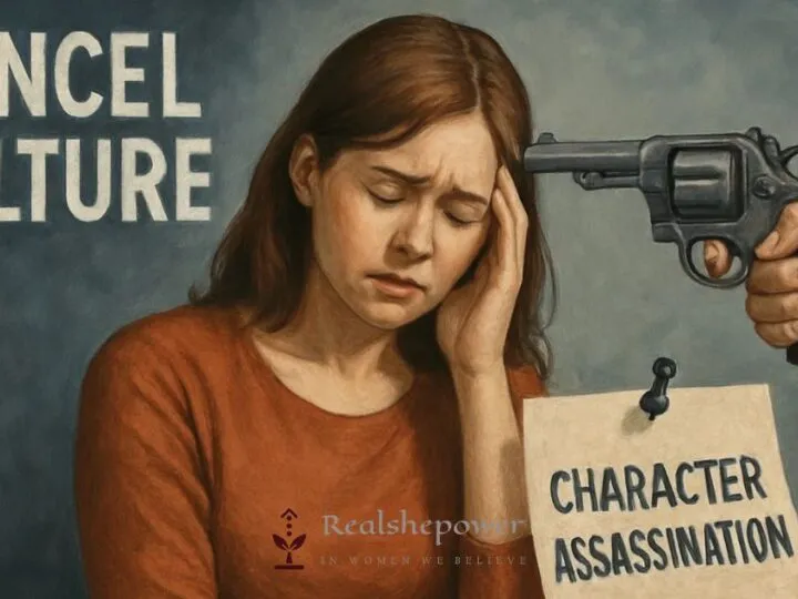 When Cancel Culture Targets Women, We Call It Character Assassination