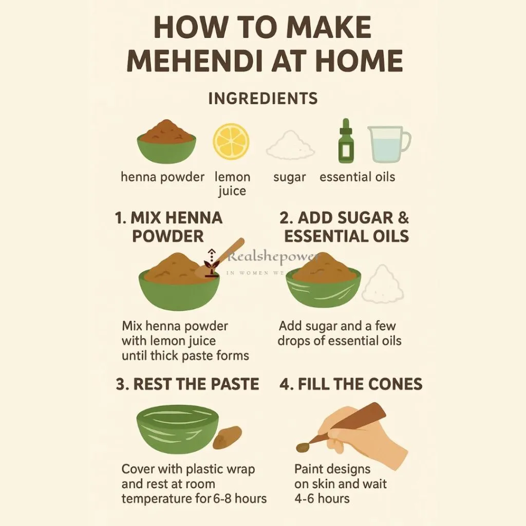 How To Make Mehendi At Home: A Complete Guide 2 Mehendi