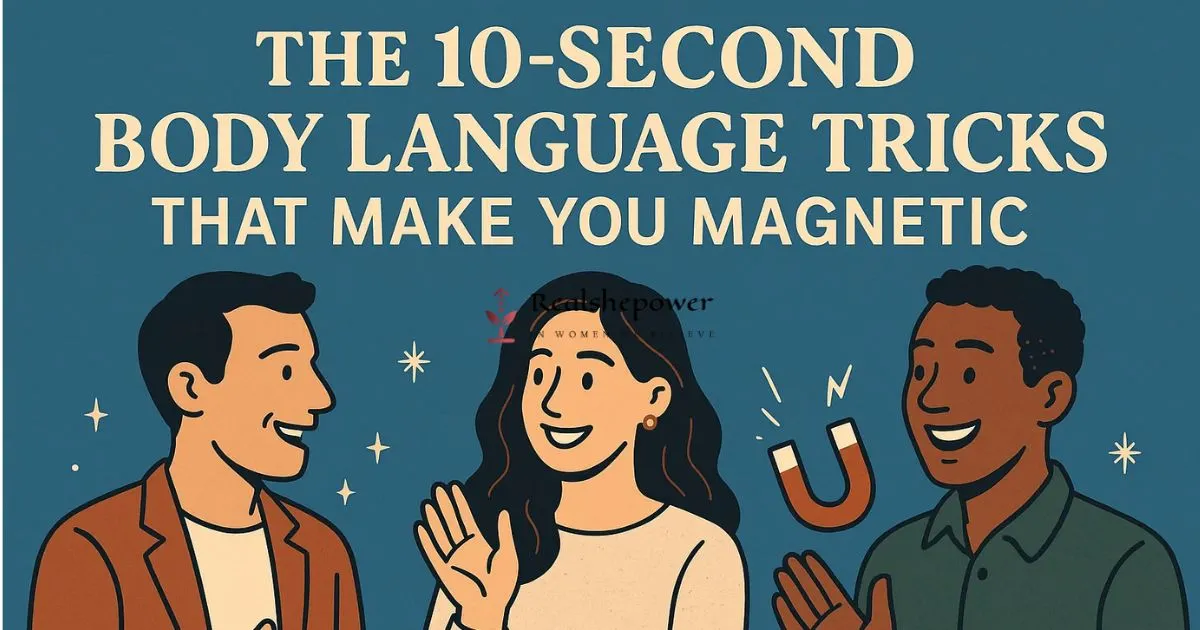 The 10-Second Body Language Tricks That Make You Magnetic 1 The 10-Second Body Language Tricks That Make You Magnetic