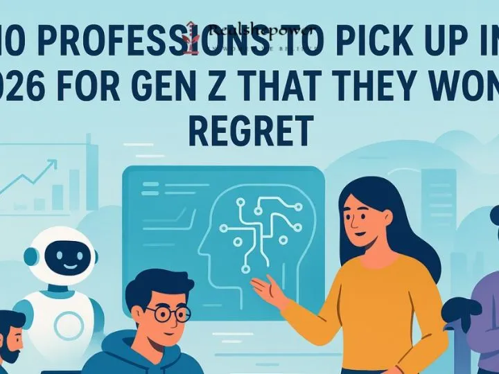 10 Professions To Pick Up In 2026 For Gen Z That They Won’t Regret