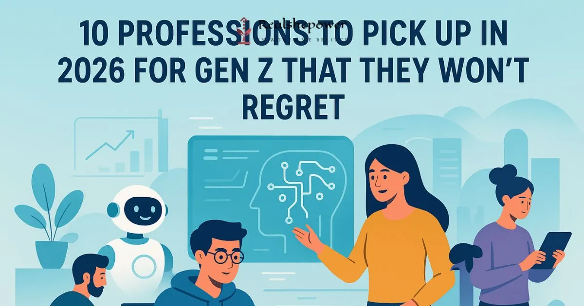 10 Professions To Pick Up In 2026 For Gen Z That They Won’t Regret