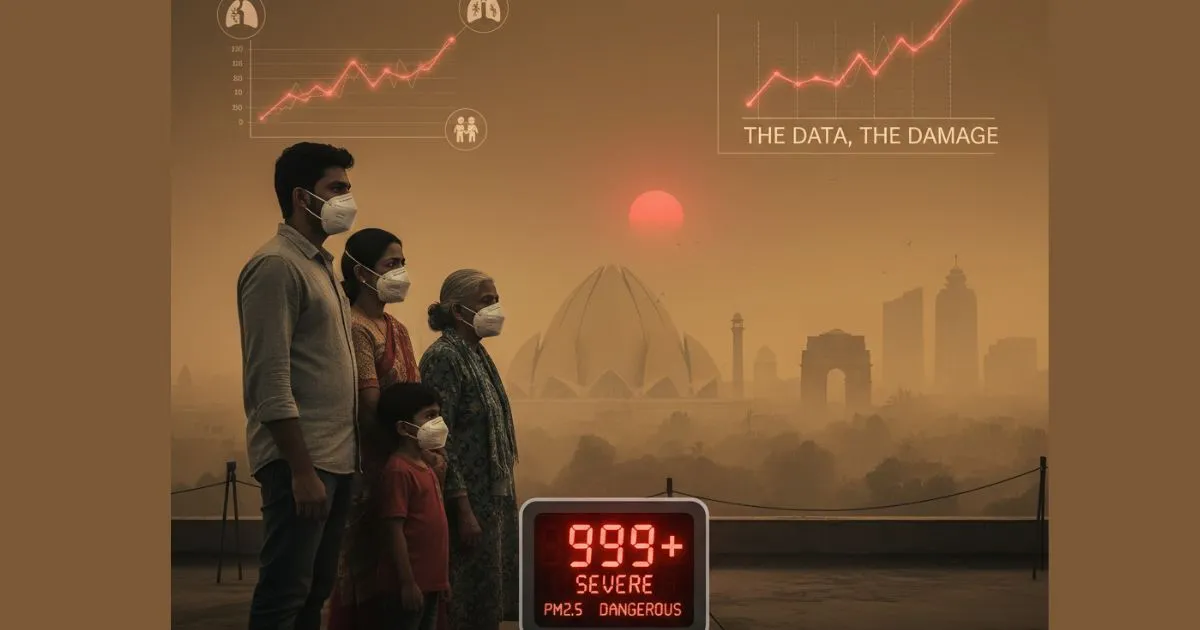Delhi-Ncr’s Air Emergency: The Data, The Damage, And The Dangerous Future Ahead