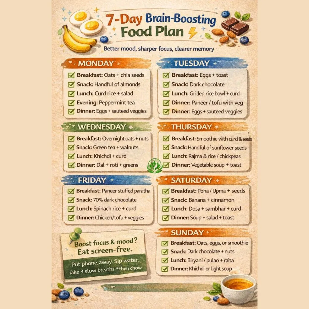 Brain Boosting Food