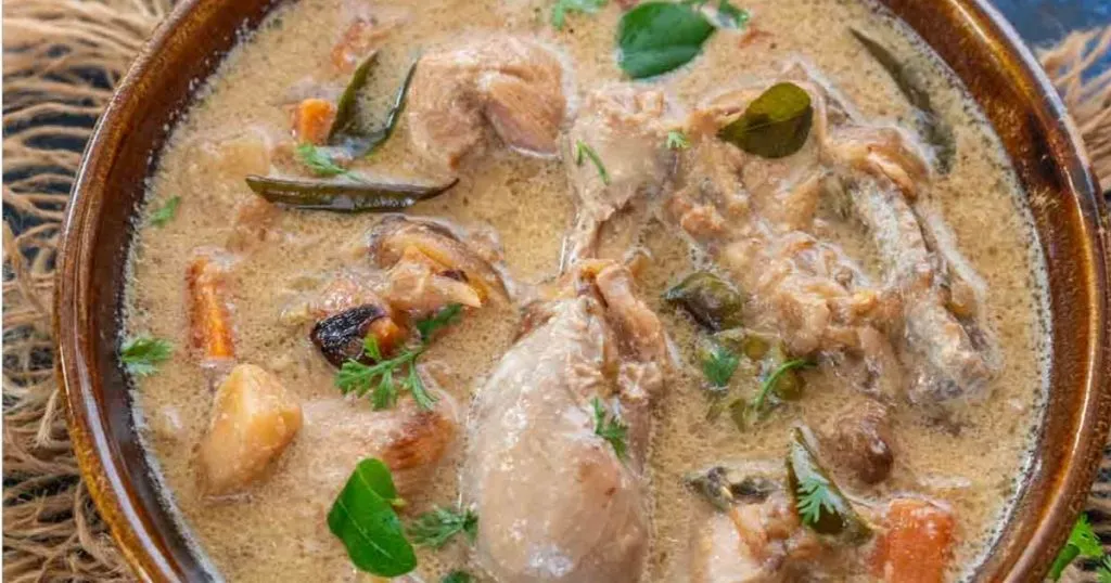 Christmas Dish: Kerala Style Chicken Stew & Appam