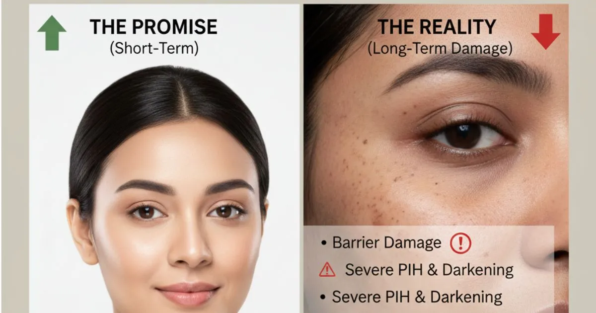 Why Brightening Products Can Damage Indian Skin — Realshepower