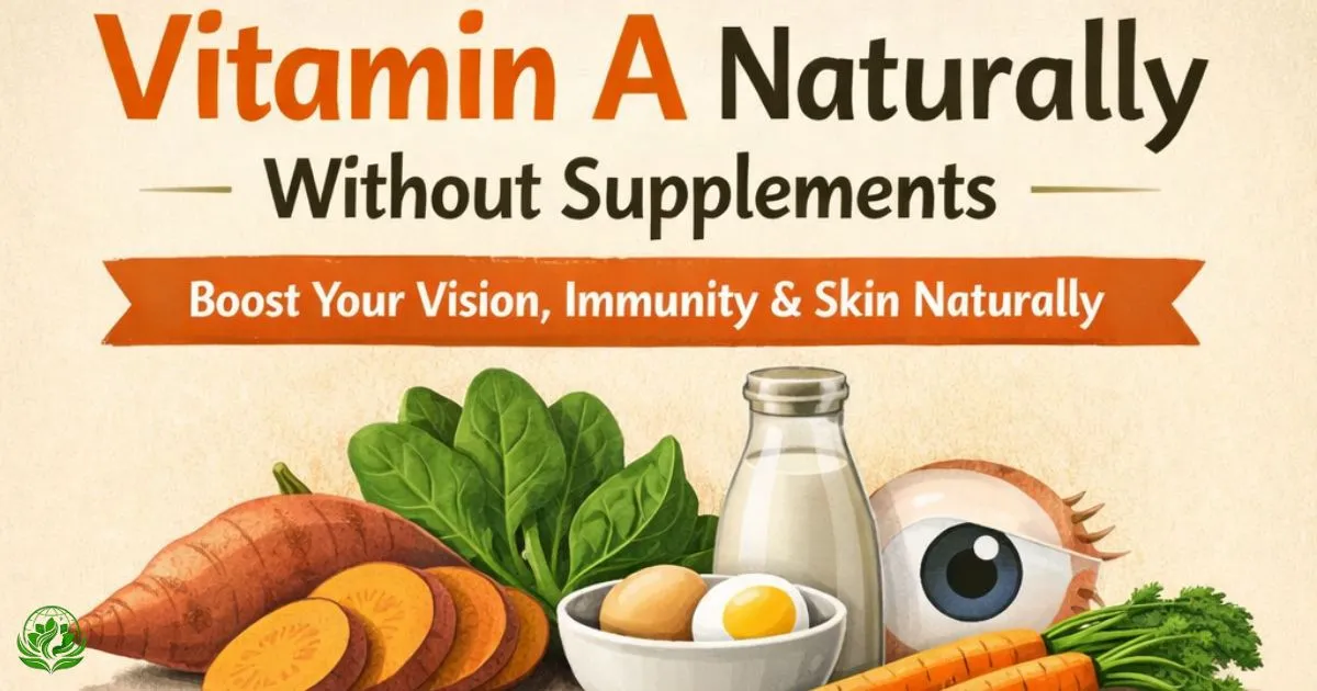 How To Increase Vitamin A Naturally Without Supplements 1 How To Increase Vitamin A Naturally Without Supplements