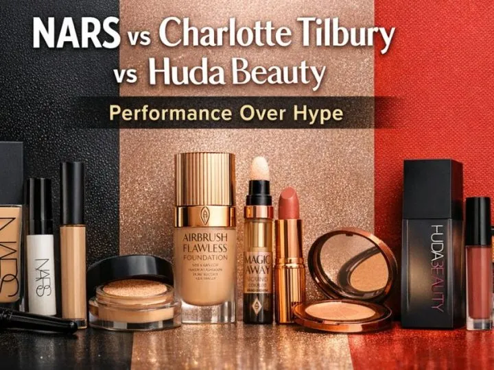 Nars Vs Charlotte Tilbury Vs Huda Beauty — Honest Comparison