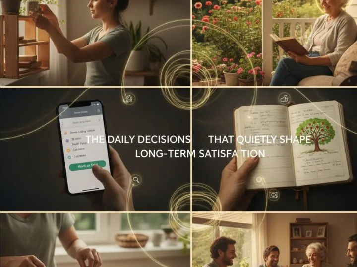 The Daily Decisions That Quietly Shape Long-Term Satisfaction