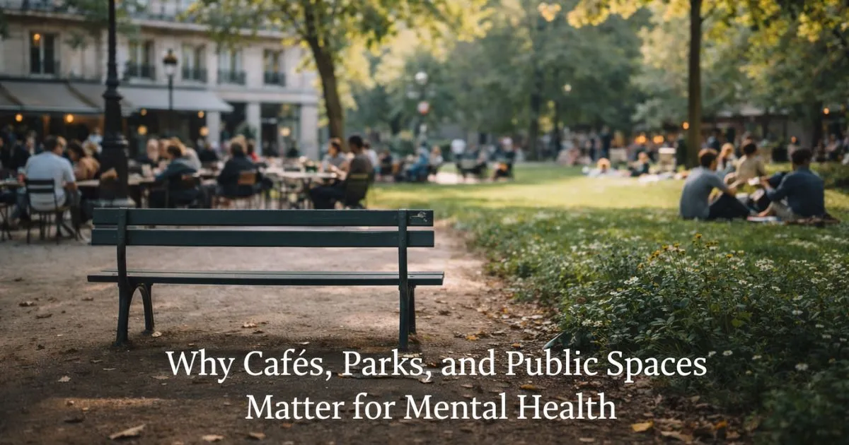 Why Cafés, Parks, And Public Spaces Shape Our Mental Health More Than We Admit 1 Why Cafés, Parks, And Public Spaces Shape Our Mental Health More Than We Admit