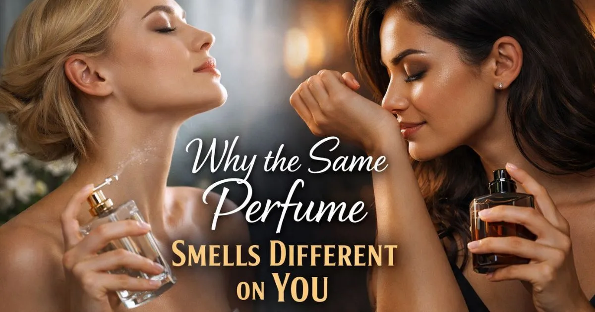 Why Your Perfume Smells Different On You Than On Others 1 Why Your Perfume Smells Different On You Than On Others