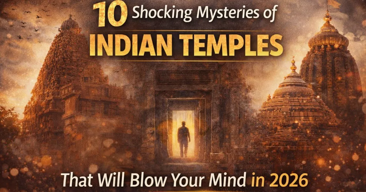 10 Shocking Mysteries Of Indian Temples That Will Blow Your Mind In 2026
