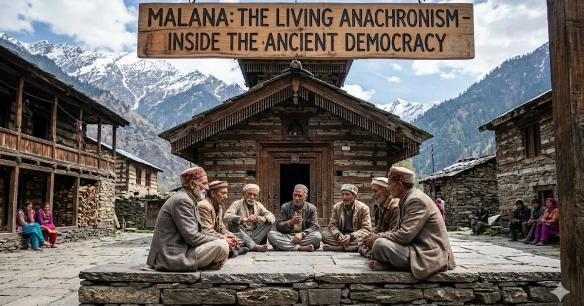 The Living Anachronism: Inside The Ancient Democracy Of Malana 1 The Living Anachronism: Inside The Ancient Democracy Of Malana