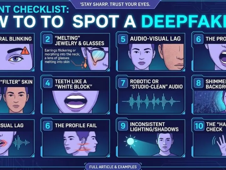 10-Point Checklist: How To Spot A Deepfake