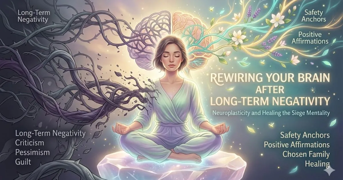 Rewiring Your Brain After Long-Term Negativity 1 Rewiring Your Brain After Long-Term Negativity