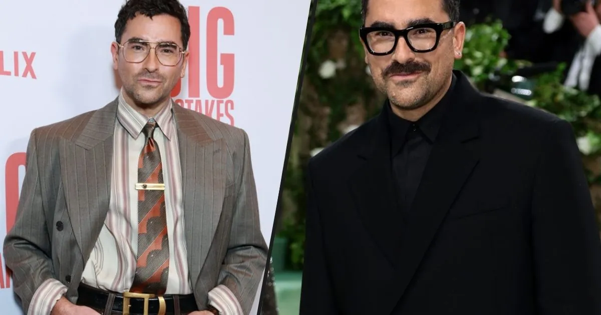 Dan Levy Style Evolution From Schitts Creek Anxious Icon To Red Carpet Versace King 1 Dan Levy Style Evolution From Schitts Creek Anxious Icon To Red Carpet Versace King