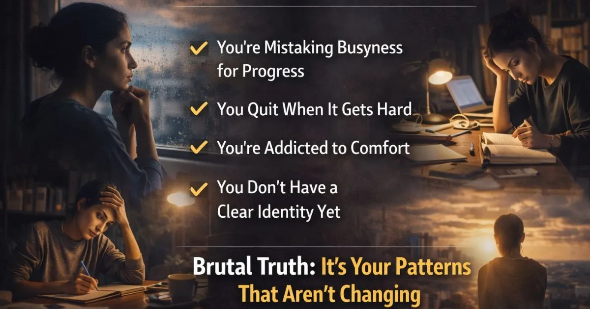Why Your Life Isn’t Changing (Even Though You’re Trying) 1 Why Your Life Isn’t Changing (Even Though You’re Trying)