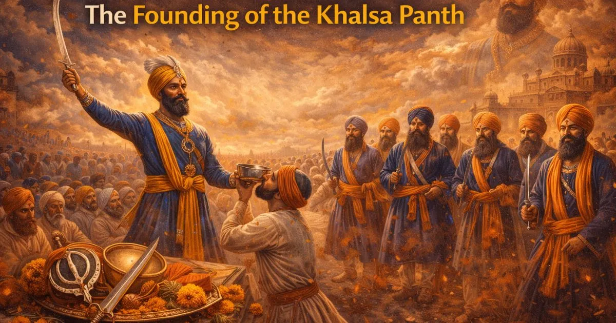 History Of Baisakhi 1699 Khalsa Panth Guru Gobind Singh