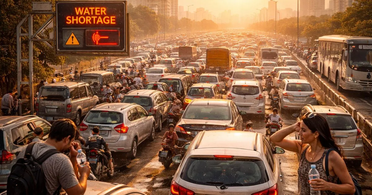 Traffic Nightmare + Water Crisis: Delhi-Noida’s 48-Hour Disruption Begins 1 Traffic Nightmare + Water Crisis: Delhi-Noida’s 48-Hour Disruption Begins