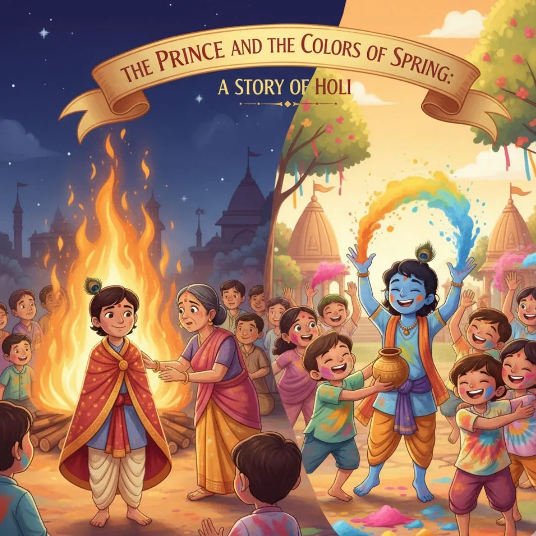 The Prince And The Colors Of Spring: A Story Of Holi 1 The Prince And The Colors Of Spring: A Story Of Holi
