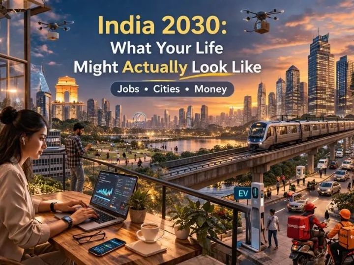 India 2030: What Your Life Might Actually Look Like (Jobs, Cities, Money)