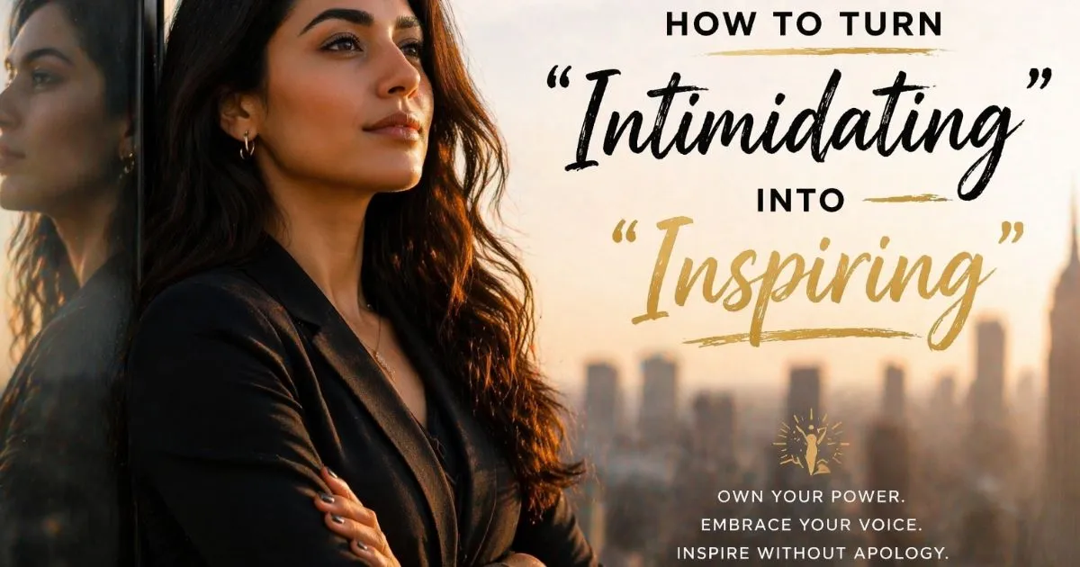 Beyond The “Intimidating” Label: A Strategic Guide For High-Performing Women