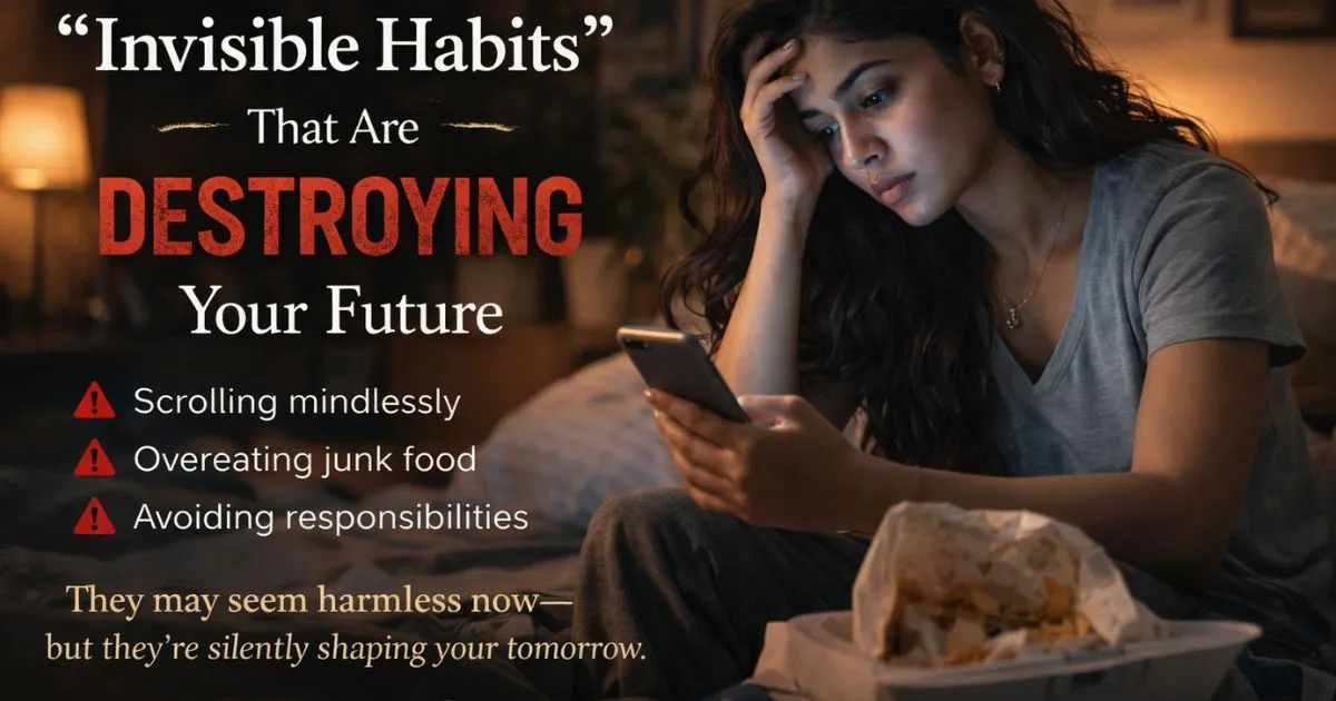 The “Invisible Habits” That Are Destroying Your Future 1 The “Invisible Habits” That Are Destroying Your Future