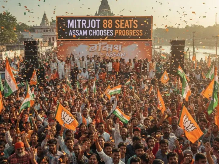 Continuity In The Northeast: Bjp-Led Alliance Sweeps Assam