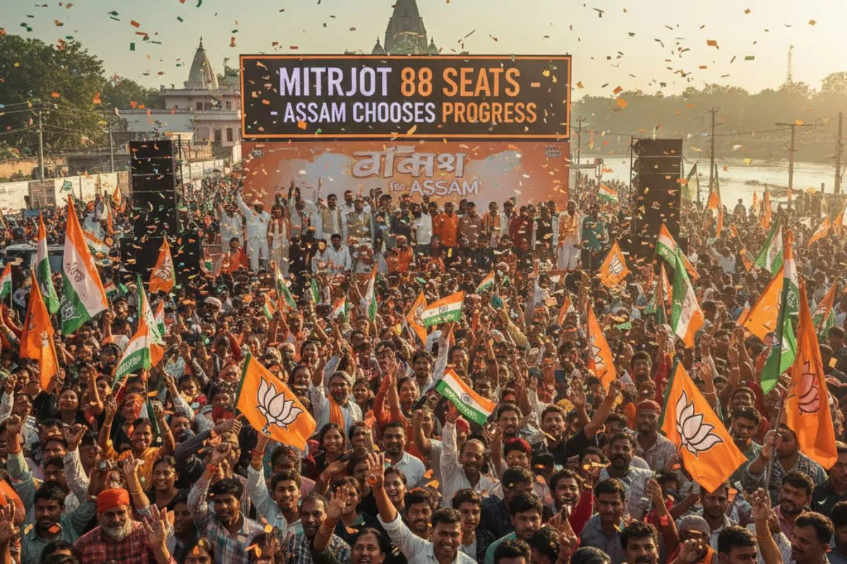 Continuity In The Northeast: Bjp-Led Alliance Sweeps Assam 1 Continuity In The Northeast: Bjp-Led Alliance Sweeps Assam