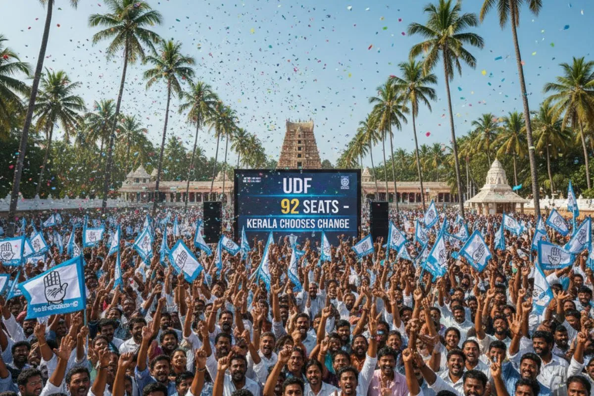 A Wave Of Change In God’s Own Country: Udf Secures Decisive Mandate 1 A Wave Of Change In God’s Own Country: Udf Secures Decisive Mandate