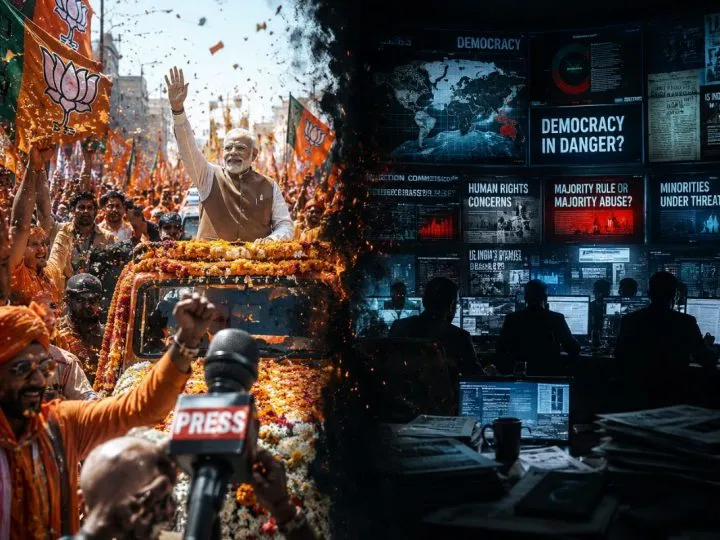 The Selective Outrage: How Al Jazeera, Bbc, And Western Media Weaponize “Democracy” Against Bjp Wins In India