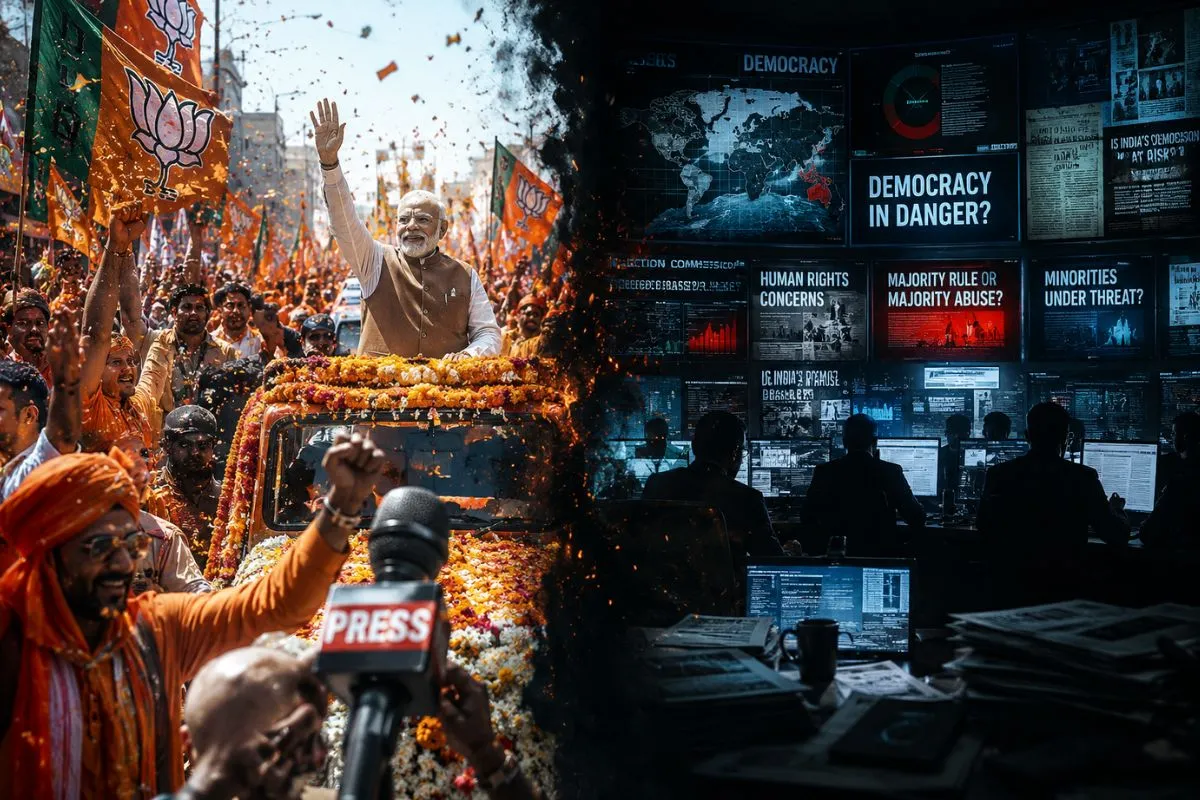 The Selective Outrage: How Al Jazeera, Bbc, And Western Media Weaponize “Democracy” Against Bjp Wins In India