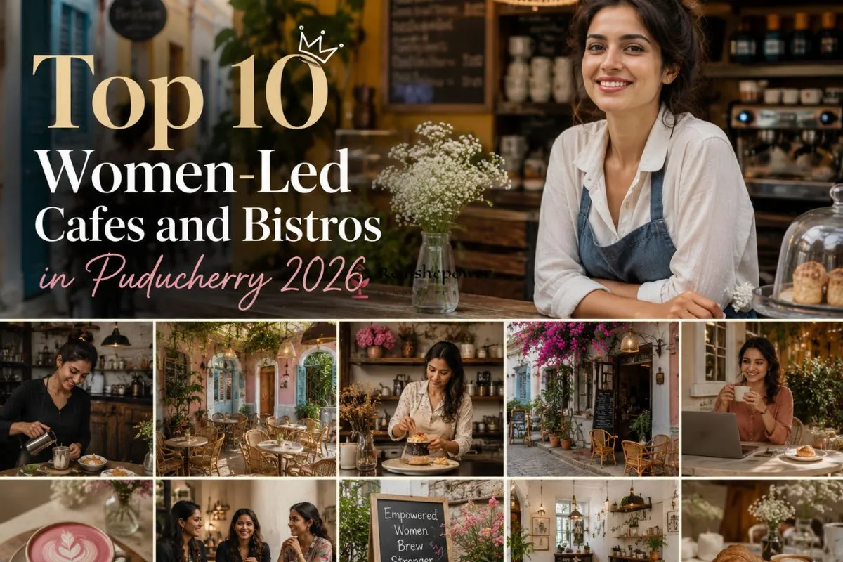 Top 10 Women-Led Cafes And Bistros In Puducherry 2026