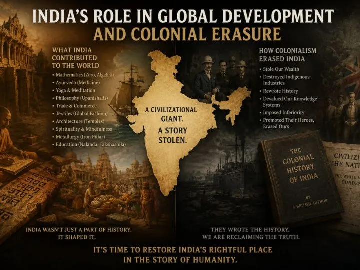 India: The Center Of The World