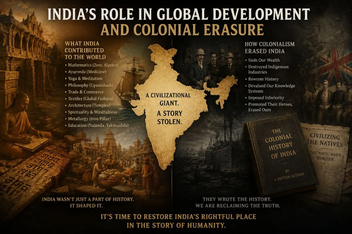 India’s Role In Global Development And Colonial Erasure