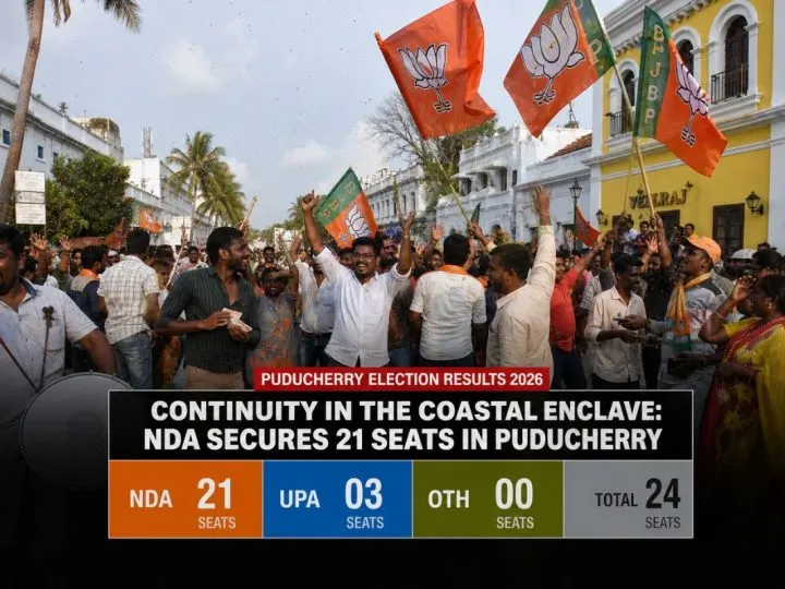 Continuity In The Coastal Enclave: Nda Secures 21 Seats In Puducherry